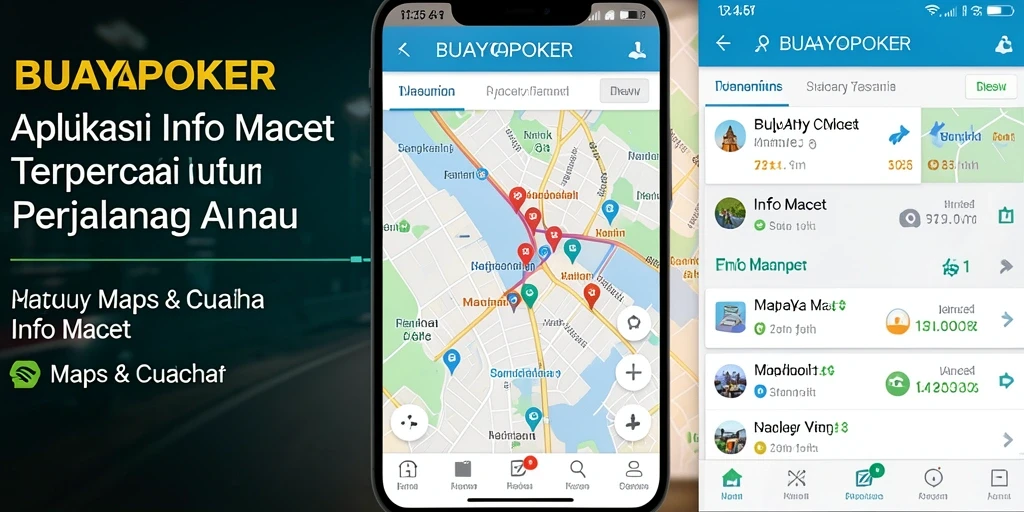 Screenshot BUAYAPOKER menampilkan antarmuka informasi kemacetan yang jelas dan mudah dipahami.