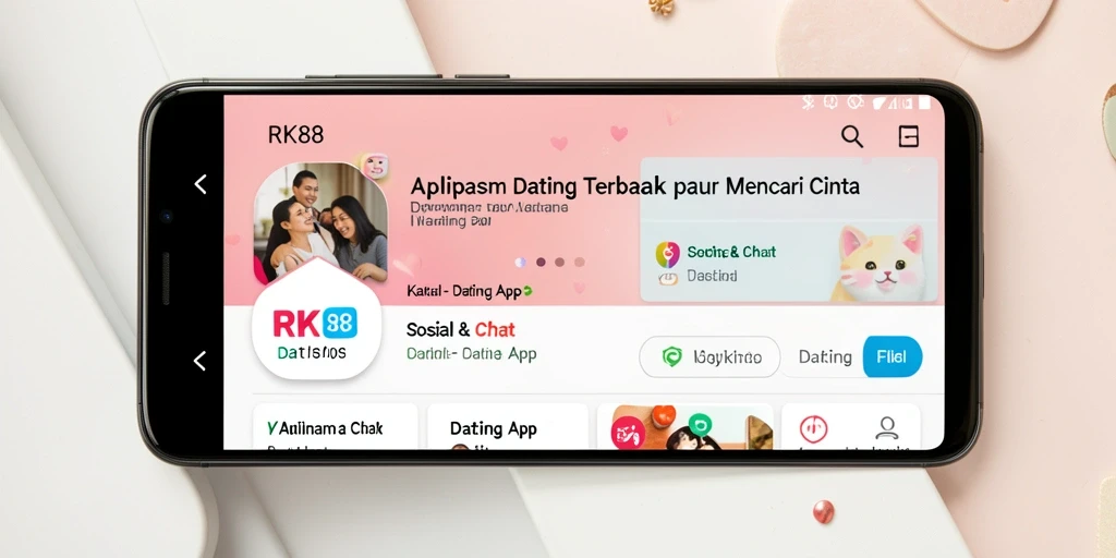 Tampilan antarmuka RK88 yang menarik dan mudah digunakan.
